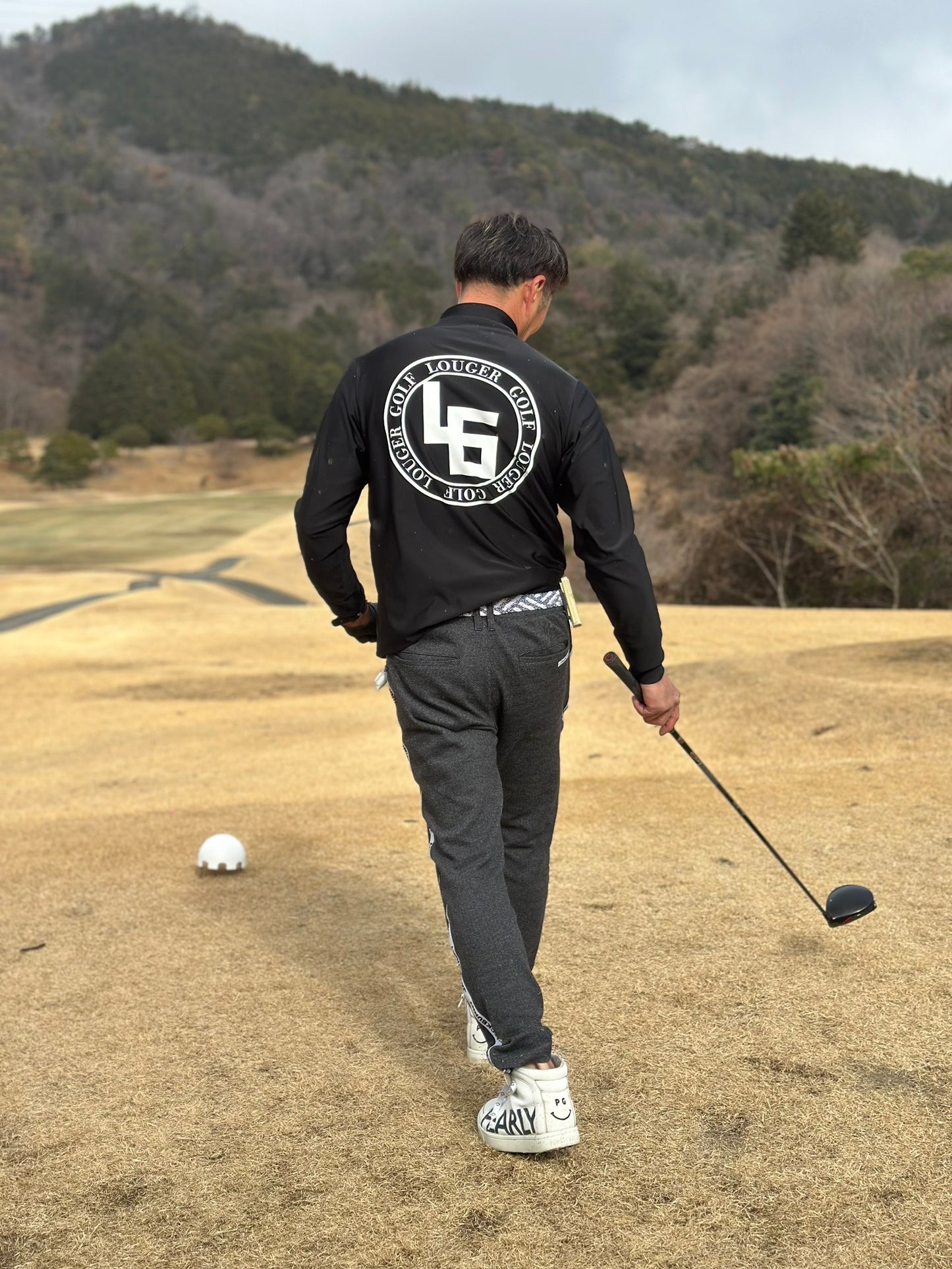 LOUGER GOLF MOCK LONG T-SHIRT